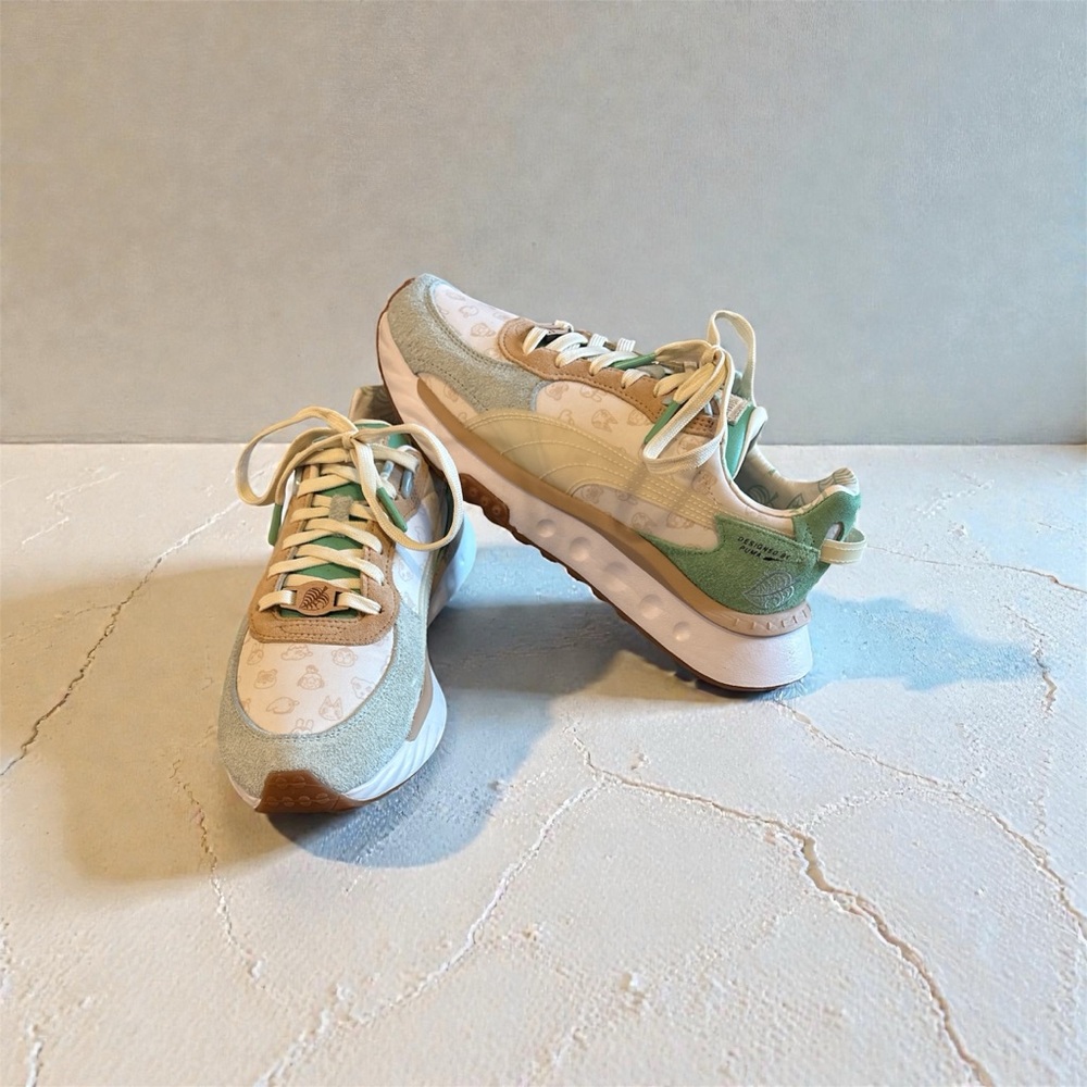 🔥 Puma x Animal Crossing Limited Edition Sneakers – Women’s Size 8 – Rare Collab